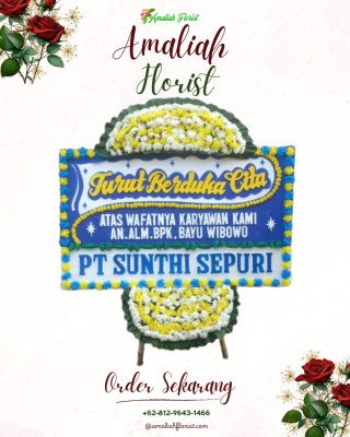 Papan Bunga Duka di Srengsem