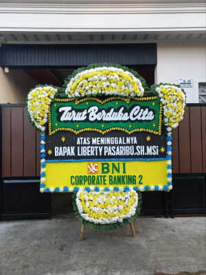Papan Bunga Duka di Srengsem