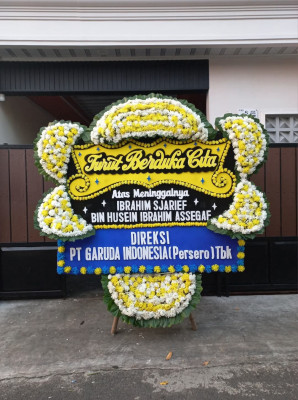 Papan Bunga Duka di Srengsem